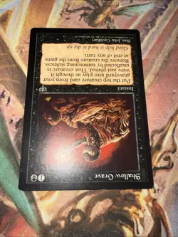 Shallow Grave - MTG Mirage Rare NM (Reserved List) - Image 2