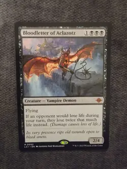 Bloodletter of Aclazotz NM LCI 0092 Lost Caverns of Ixalan MTG - Image 1