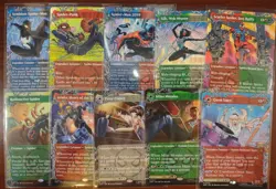SPIDER-MAN Web-Slinger Borderless Set of 10 ~mtg GWEN STACY Peter Parker Miles - Image 1