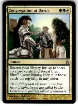 Congregation at Dawn Ravnica: City of Guilds Regular MTG - Image 1