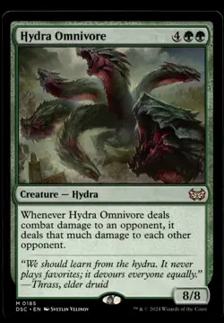 Hydra Omnivore #185 MTG Duskmourn NM X1 - Image 1