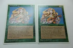 MTG Titania's Song x2- -Fourth Edition-Lightly Played - Image 1