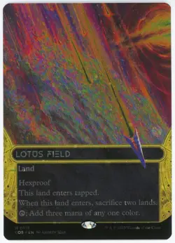 Lotus Field (Borderless) (Galaxy Foil) 0113 (M) MTG Edge of Eternities (EOS) * - Image 1