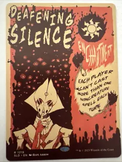 Deafening Silence Secret Lair Drop Regular - Image 1