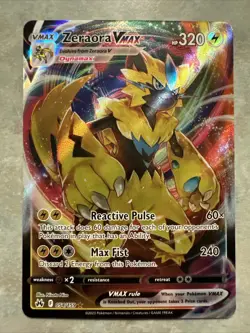 Zeraora VMAX 054/159 Crown Zenith Ultra Rare Holo Pokemon TCG NM - Image 1