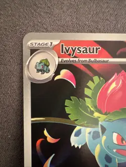 Pokemon TCG Mega Evolution Ivysaur 134/132 Special Illustration Rare English - Image 3