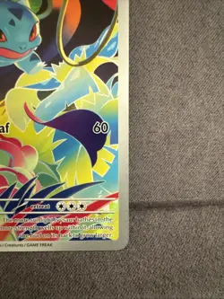 Pokemon TCG Mega Evolution Ivysaur 134/132 Special Illustration Rare English - Image 5