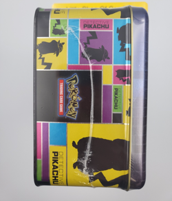 Pokemon Detective Pikachu Collector Treasure Chest Lunch Box Tin Sealed TCG - Image 4