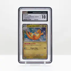 Pokemon Dragonite Confetti Holo #12 McDonald's Collection - CGC 10 Gem Mint - Image 1