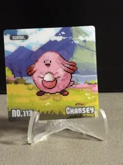 Pokemon Eif origin Gameboy Lenticular Chansey/ Blissey #B1 - Image 1