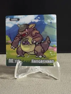 Pokemon Eif origin Gameboy Lenticular Kangaskhan #D1 - Image 1