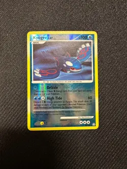 KYOGRE 2008 POKEMON DIAMOND & PEARL LEGENDS AWAKENED REVERSE HOLO 32/146 - Image 1