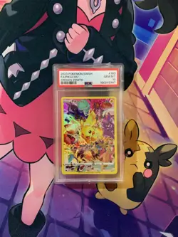 2023 POKEMON SWORD & SHIELD CROWN ZENITH #160 FULL ART/PIKACHU PSA 10 - Image 3