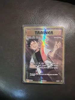 Pokemon TCG Brock's Grit Supporter Trainer Rare Holo Evolutions Mint 107/108 - Image 1