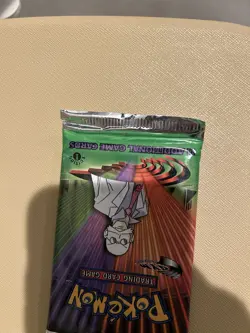 Pokemon Unlimited GYM CHALLENGE Vintage CCG Factory Sealed Booster Pack Blaine - Image 5