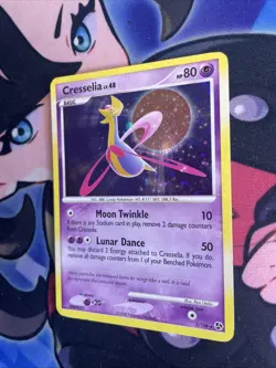 Pokemon TCG - Cresselia 2/106 Great Encounters Holo - LP Swirl - Image 3