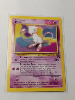 Pokemon Mew Black Star Promo #8 Non Holo NM (985) - Image 1