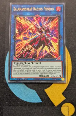RA04-EN083 Salamangreat Raging Phoenix Ultra Rare 1st Ed YuGiOh - Image 1