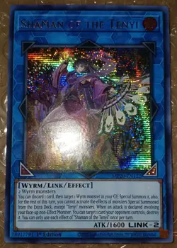 Yugioh! Shaman of the Tenyi - MP20-EN122 - Prismatic Secret Rare - 1st Ed NM - Image 1