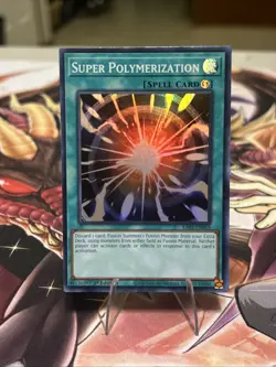 Yu-Gi-Oh! TCG Super Polymerization Super Rare 1st Edition RA03-EN053 - Image 1