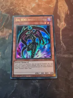 Evil HERO Infernal Prodigy - LDS3-EN024 - Ultra Rare - 1st Edition YuGiOh - Image 1