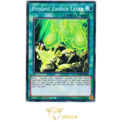 YuGiOh! | Psychic Eraser Laser | BLVO-EN089 | Super Rare | 1st Ed - Image 1