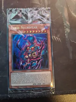 Curse Necrofear lds3-en009 Ltd Ed SEALED NEW Secret Rare Yu-Gi-Oh! - Image 1
