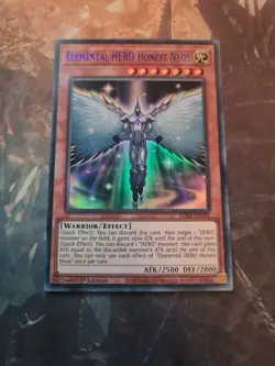 Elemental HERO Honest Neos - LDS3-EN102 - Blue Ultra Rare - 1st Edition - YuGiOh - Image 1
