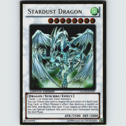 Yugioh Stardust Dragon GLD3-EN037 Limited Edition Gold Rare Holo - NM 💎 - Image 1