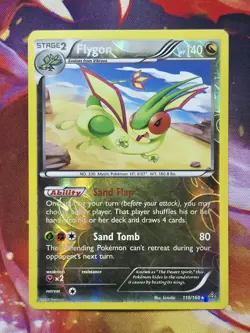 Flygon - 110/160 - Reverse Holo Rare - Primal Clash - Pokemon Card - NM - Image 1