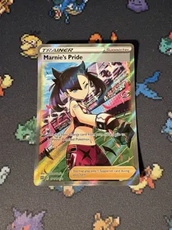 Pokemon Cards Marnie’s Pride 171/172 Full Art Ultra Rare Brilliant Stars - (NM) - Image 1