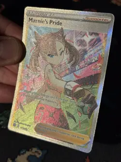 Pokemon Cards Marnie’s Pride 171/172 Full Art Ultra Rare Brilliant Stars - (NM) - Image 3