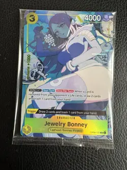 Jewelry Bonney (Illustration Box EX) OP08-105 One Piece Promotion Cards Foil - Image 1