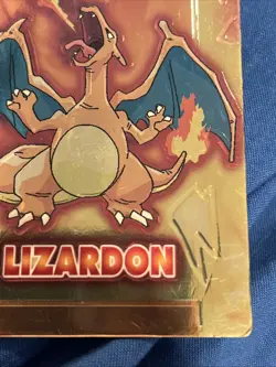 Lizardon Charizard Meiji 1999 Promo Embossed Japanese Pokemon Card - US Seller! - Image 4