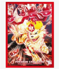 Pokemon Card Game TCG Deck Sleeves Terastal Arcanine Pokemon - Image 3