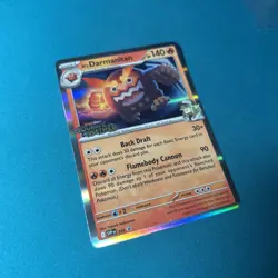 Pokemon Scarlet & Violet N's Darmanitan Promo Single Card SVP181 - Image 2