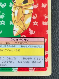 Kakuna Topsun Blue Back Pokemon Card Game Very Rare From JAPAN Nintendo F/S - Image 5