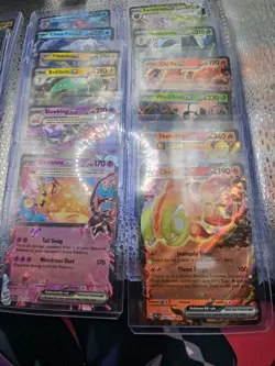 Pokemon TCG - Paldea Evolved - EX LOT - Entire Set Of EXs 18 Cards - Image 2