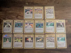 Lot Of 15 Vintage Gym Challenge & Gym Heros Pokemon Trainer Cards Lot 67 - Image 1