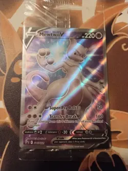 Mewtwo V SWSH229 SWSH: Sword & Shield Promo Cards Holo-NM - Image 1