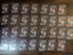 Lot Of 30 Vintage Base Set Pokemon Cards Lot 12 - Image 2