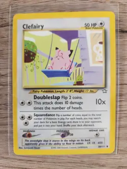 Clefairy - Neo Genesis Set - 30/111 - Uncommon - Pokemon Card - Unlimited - NM - Image 1