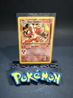 Blaine's Charmeleon 31/132 Gym Challenge Pokemon Card TCG 2000 Vintage - Image 1