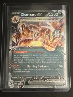 Charizard ex 196 Sv: Scarlet & Violet Promo Cards Holo - Image 3