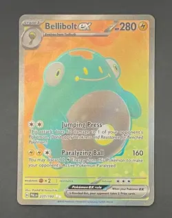 Pokemon Card Bellibolt EX 237/193 Paldea Evolved - Near Mint - Image 1