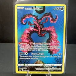 Galarian Moltres SWSH284 Black Star Promo Sword & Shield Pokemon TCG Card NM - Image 1
