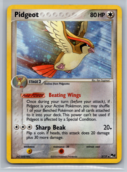 Pidgeot 2/17 Holo Rare Pokemon TCG Pop Series 2 Promo Card 2005 HP - Image 1