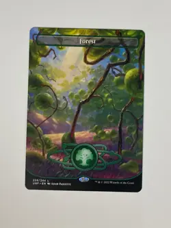 Unfinity Planetary Full Art Borderless Land set Magic the Gathering - Image 2