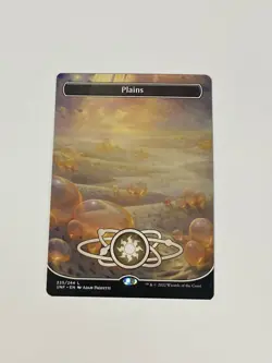Unfinity Planetary Full Art Borderless Land set Magic the Gathering - Image 5
