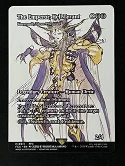 The Emperor, Hell Tyrant - Yawgmoth, Thran Physician (Showcase) Final Fantasy - Image 1